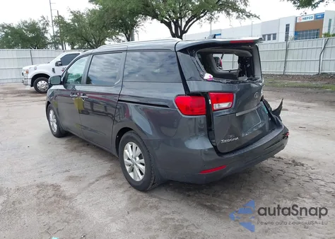 2017 Kia Sedona Lx from USA, damaged, VIN KNDMB5C15H6341125